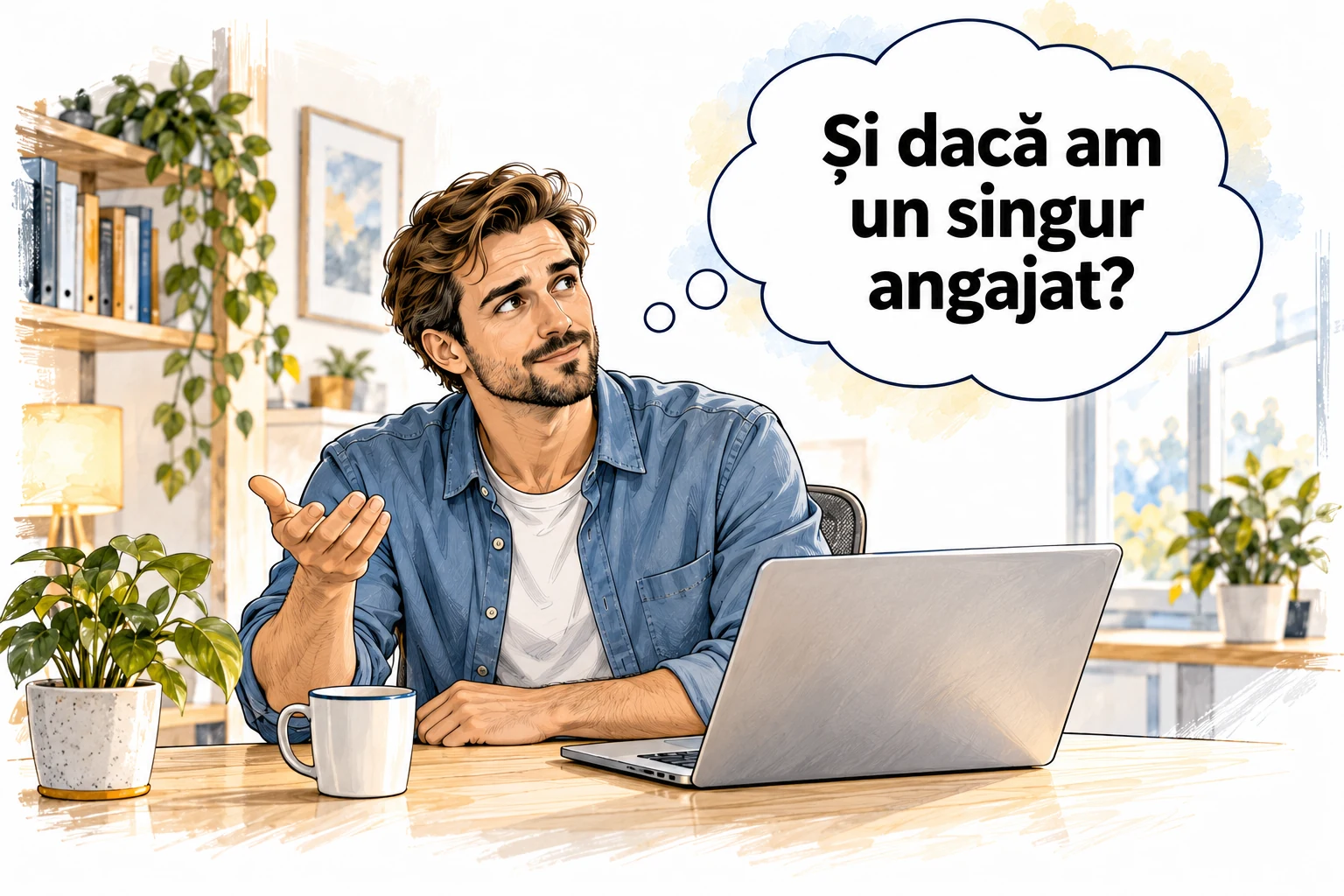 Un administrator la laptop se întreabă: Și dacă am un singur angajat?
