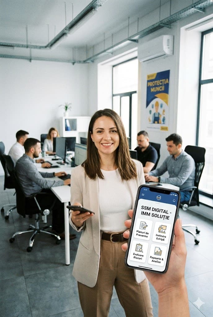 Serviciu estern SSM pentru SSM in IMM cu instructaj online si rapoarte centralizate